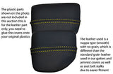 yellow stitch FITS MAZDA MX5 MK2 01-05 MIATA CENTRE CONSOLE CUP HOLDER COVER
