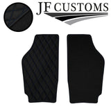 D BLUE DIAMOND STITCH VINYL 4XTAILORED FLOOR CARPET FOR VW FOX 06-20 JF1