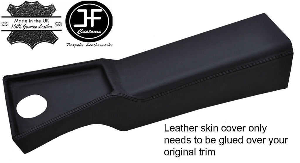 BLACK STITCH CENTER CONSOLE LEATHER COVER FITS LOTUS ELAN S1 S2 S3 S4 & SPRINT