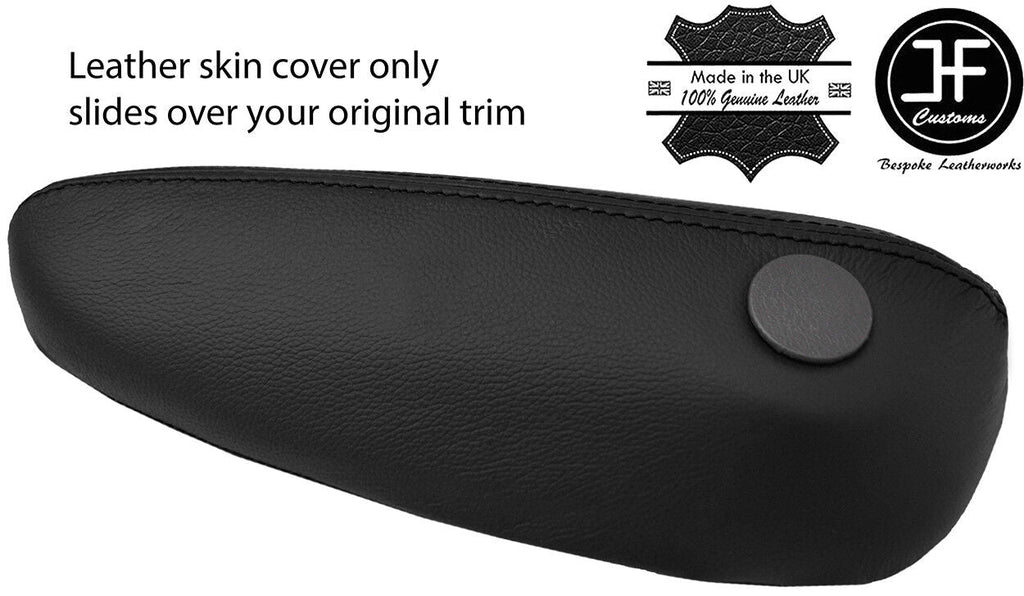 BLACK 1X DRIVER SEAT ARMREST REAL LEATHER COVER FOR CHRYSLER PT CRUISER 00-10