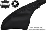 BLACK STITCH TOP GRAIN REAL LEATHER HANDBRAKE GAITER FITS FORD CAPRI MK3 78-87