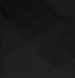 BLACK STITCH REAL SUEDE GEAR GAITER FITS MERCEDES A CLASS W169 04-12 CUSTOM NEW