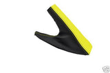 FITS BMW 1 SERIES 04+ HANDBRAKE GAITER  YELLOW BLACK LEATHER CUSTOM NEW