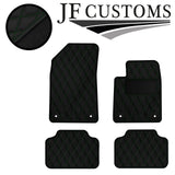 D GREEN DIAMOND STITCH VINYL 4X TAILORED FLOOR CARPETS FOR CITROEN C6 05-12 JF1