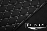 WHITE DIAMOND VINYL 4X TAILORED FLOOR CARPET FOR SSANGYONG TIVOLI 15-21 JF1