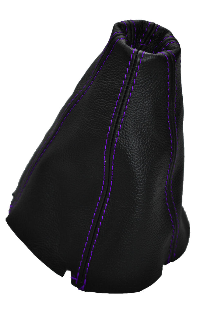 PURPLE STITCH LEATHER MANUAL GEAR BOOT FITS FORD BA FLACON XR6 2002-2007