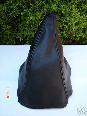 FITS FORD FIESTA MK3 XR2 BLACK REAL LEATHER GEAR GAITER NEW CUSTOM NEW