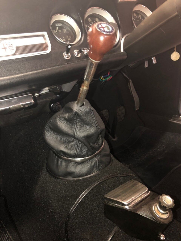 FITS Alfa Romeo Giulia 105 TI Super GTV shift boot  leather CUSTOM NEW