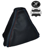 FITS BMW 5 SERIES F10 F11 2010-2015 TRI STITCH MANUAL GEAR GAITER REAL LEATHER