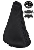 BLACK STITCHING REAL LEATHER MANUAL GEAR GAITER FITS FORD GALAXY MK2 2000-2007