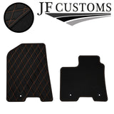 BEIGE DIAMOND STITCH VINYL 4 XTAILORED FLOOR CARPET FOR HYUNDAI NEXO 18-21 JF1