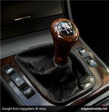 FITS BMW E46  LEATHER  GAITER SHIFT BOOT 98-05 BEST QUALITY CUSTOM NEW