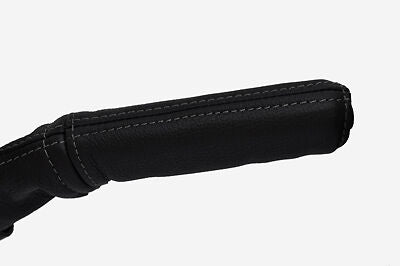 grey stitching FITS FIAT COUPE 93-00  HANDBRAKE HANDLE LEATHER COVER ONLY