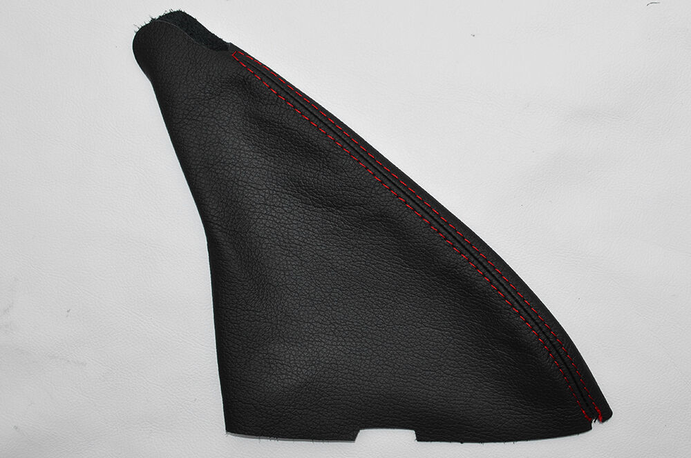 RED STITCH FITS MG ZR MGZR 2003-2005 LEATHER HANDBRAKE GAITER CUSTOM NEW