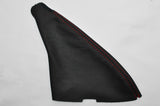 RED STITCH FITS MG ZR MGZR 2003-2005 LEATHER HANDBRAKE GAITER CUSTOM NEW