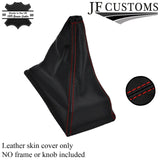 FITS TOYOTA SCION XB 08-10 SHIFT BOOT LEATHER red stitch CUSTOM NEW MADE IN UK