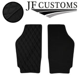 D GREY DIAMOND STITCH VINYL 4XTAILORED FLOOR CARPET FOR VW FOX 06-20 JF1