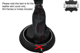RED STITCH AUTO AUTOMATIC GEAR GAITER FITS BMW MINI COOPER F55 F56 14-16