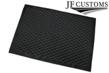 WHITE DIAMOND STITCH QUILTED VINYL  PADDED PANEL LUXURY PREMIUM 125CM X 85CM