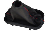 GEAR GAITER FITS MERCEDES CLC & CLK AUTOMATIC red stitch CUSTOM NEW MADE IN UK