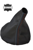 FITS BMW 5 SERIES E34 1988-1995 GENUINE LEATHER GEAR GAITOR TRI STITCHING