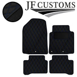 BLUE DIAMOND VINYL 4X TAILORED FLOOR CARPET FOR HYUNDAI IONIQ HYBRID 16-21 JF1