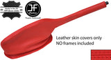 RED TOP GRAIN LEATHER HANDBRAKE GAITER FITS BMW E3 1968-1977 CUSTOM NEW
