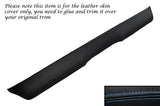 BLUE STITCH FITS FORD CORTINA MK2 TOP DASH DASHBOARD LEATHER SKIN COVER