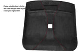 RED STITCH ROOF HEADLINING LUXE SUEDE SKIN COVER FITS NISSAN S13 200SX 88-93