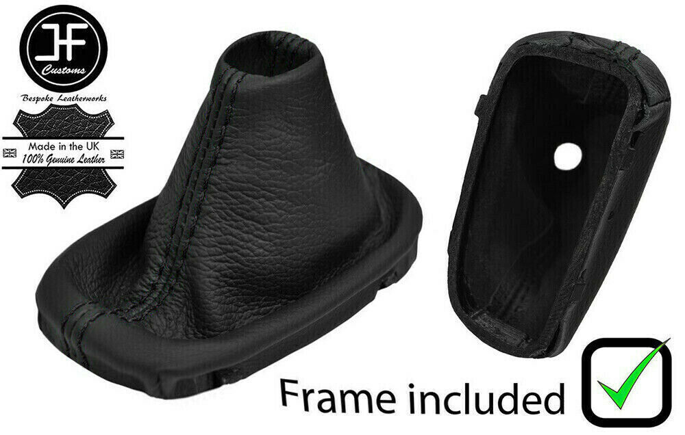 BLACK STITCH LEATHER AUTOMATIC GEAR+PLASTIC FRAME FOR MERCEDES CLC CL203 00-11