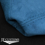 FITS MAZDA MX5 MX-5 MK1 L BLUE GEAR GAITER  SUEDE 1989-1997 CUSTOM NEW