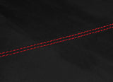 RED STITCH TRI STRIPE SUEDE HANDBRAKE GAITER + FRAME FOR BMW Z4 E85 E86 02-08