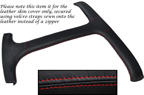 RED STITCHING FITS TRIUMPH STAG MK1 MK2 T BAR REAL LEATHER SKIN COVER ONLY