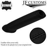 BLACK STITCH ITALIAN LEATHER HANDBRAKE HANDLE COVER FOR MAZDA CX-5 12-16