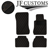 BEIGE DIAMOND VINYL 4XTAILORED FLOOR CARPETS FOR MERCEDES E CLASS W211 02-05 JF1