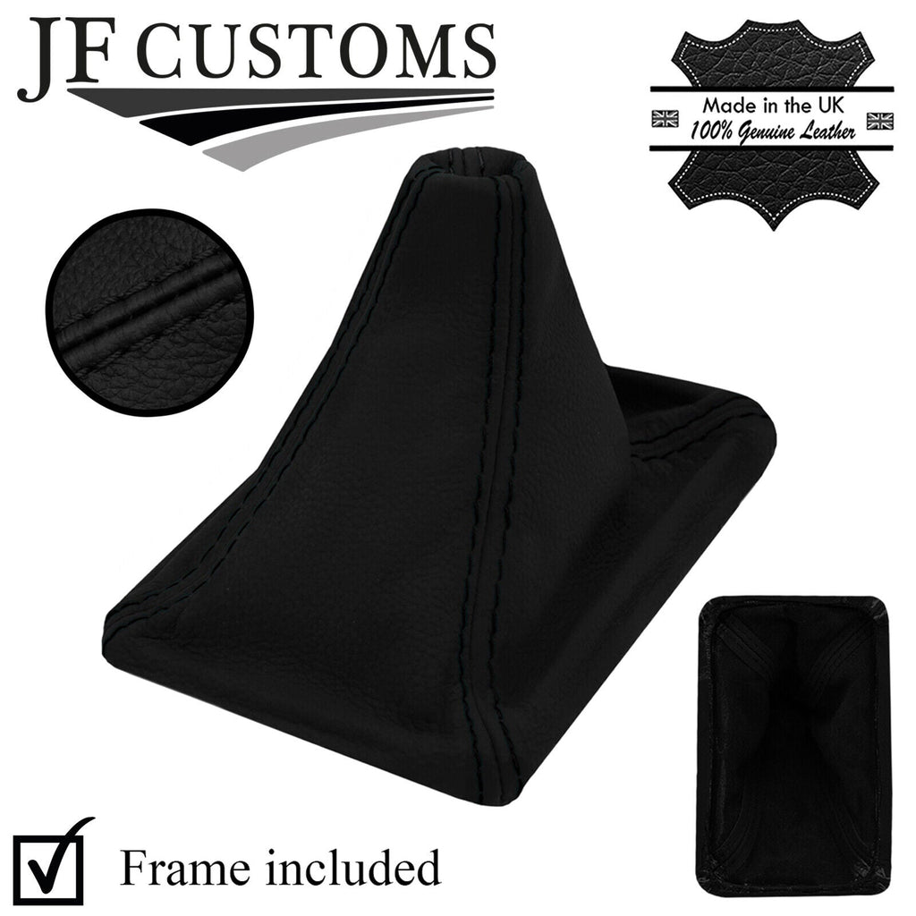 BLACK STITCH LEATHER HI LOW +PLASTIC FRAME FITS TOYOTA LAND CRUISER PRADO 03-09