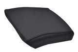 FITS NISSAN NAVARA D40 05-11 black stitch LEATHER ARMREST COVER CUSTOM NEW