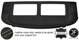 BEIGE STITCH REAR PARCEL SHELF REAL LEATHER COVER FOR MERCEDES S CLASS SEC W126