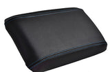 FITS SUBARU IMPREZA WRX STI 2008+ ARMREST COVER blue st CUSTOM NEW MADE IN UK