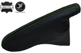 GREEN STITCHING LEATHER HANDBRAKE GAITER FITS FORD FIESTA MK6 2002-2008