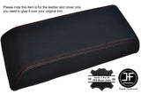 RED STITCHING ARMREST LID LEATHER COVER FITS VOLVO 850 1991-1997 CUSTOM NEW