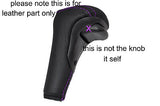 PURPLE STITCH FITS RANGE ROVER P38 HSE DSE AUTOMATIC VOGUE LEATHER GEAR COVER
