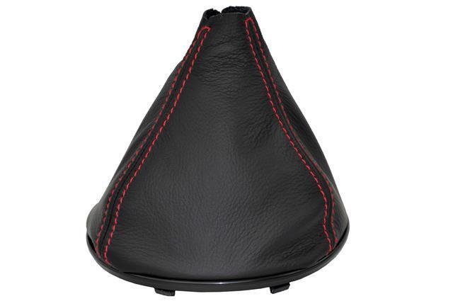 FITS PEUGEOT PARTNER 2008-2012 red  stitching  GEAR GAITER LEATHER CUSTOM NEW