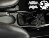 BLACK STITCH REAL LEATHER MANUAL GEAR FOR VAUXHALL OPEL CORSA C MK2 2000-2006