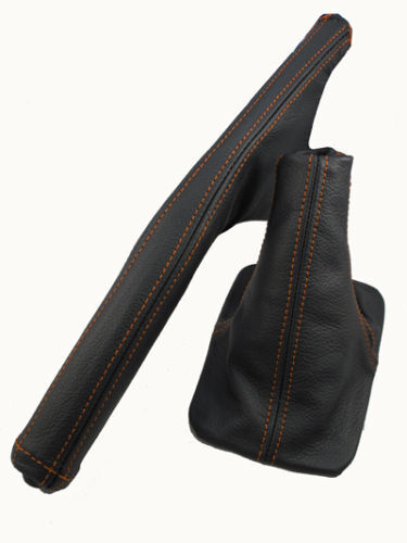 FITS TOYOTA CELICA ORANGE ST GEAR+HANDBRAKE GAITER 99-05 CUSTOM NEW MADE IN UK