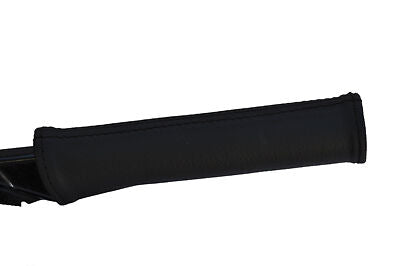 black stitch FITS CITROEN C3 2002-2010  LEATHER HANDBRAKE HANDLE CUSTOM NEW