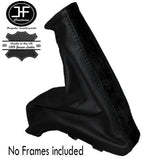 BLACK SUEDE BLACK LEATHER FOR VAUXHALL OPEL ASTRA F 1991-1981 HANDBRAKE GAITER