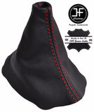 RED STITCH MANUAL LEATHER GEAR GAITER FOR VW VOLKSWAGEN PASSAT CC 2008-2012