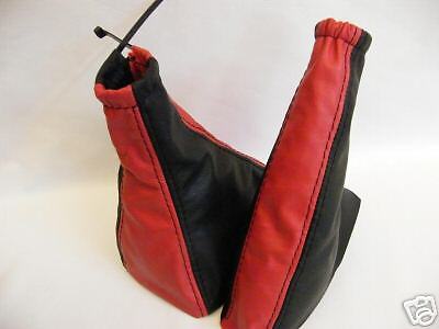 FITS FIAT PUNTO MK1 GEAR & HANDBRAKE GAITER LEATHER 93-99 CUSTOM NEW MADE IN UK