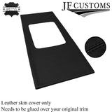 BLACK STITCH ITALIAN LEATHER GEAR SURROUND COVER FOR LEXUS LS400 1989-1994